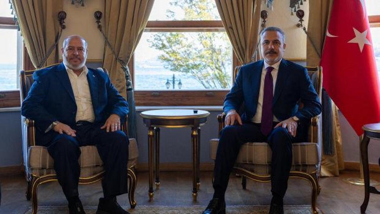 Bakan Fidan'dan kritik g&ouml;r&uuml;şme: Hamas &uuml;yeleriyle İstanbul'da bir araya geldi
