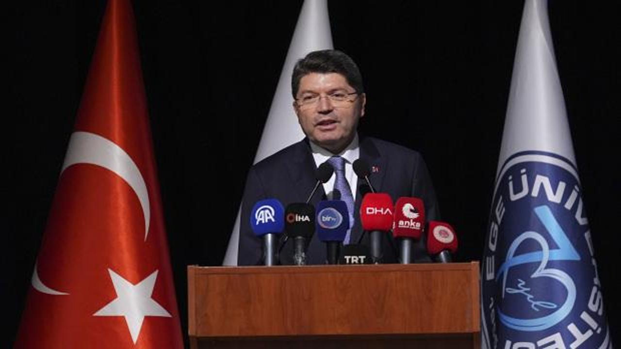 Bakan Tun&ccedil;'tan son dakika Ter&ouml;rs&uuml;z T&uuml;rkiye s&uuml;reci mesajı