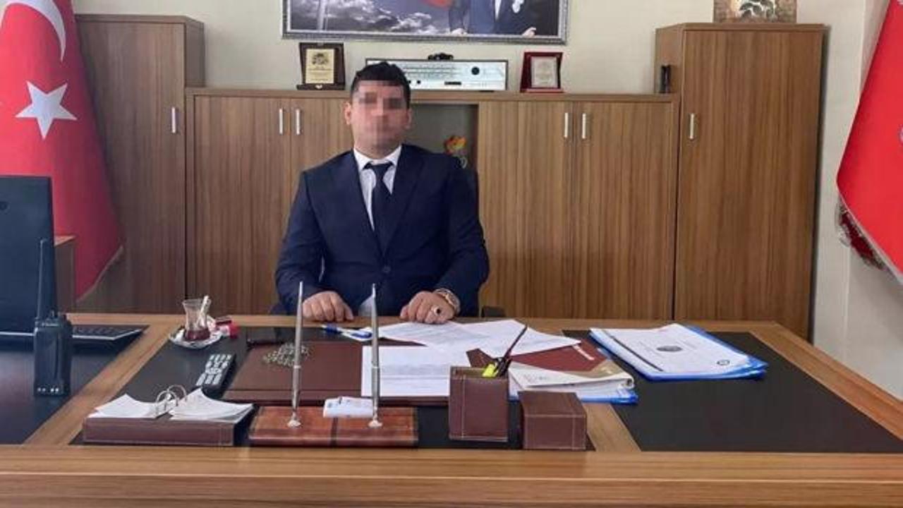 Eşini darbeden emniyet müdürü tutuklandı