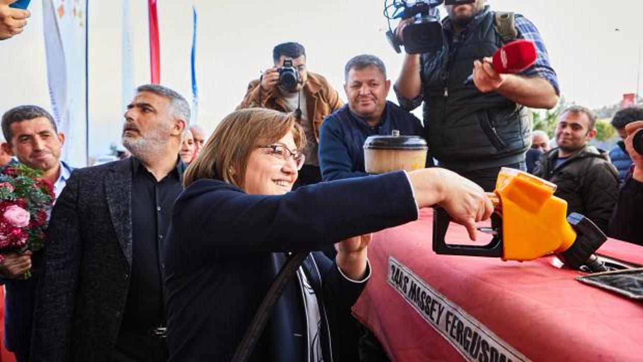 Gaziantep Büyükşehir'in mazot desteği başladı