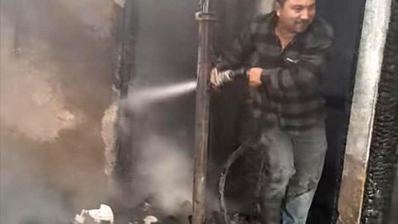 Giresun’da yıldırım düştü: Evde yangın çıktı, cami hasar gördü