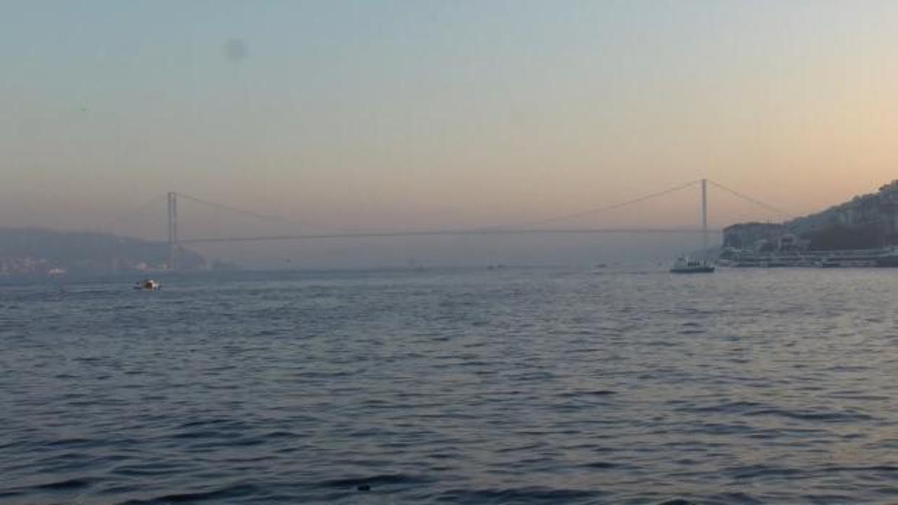İstanbul'da sis etkili oluyor