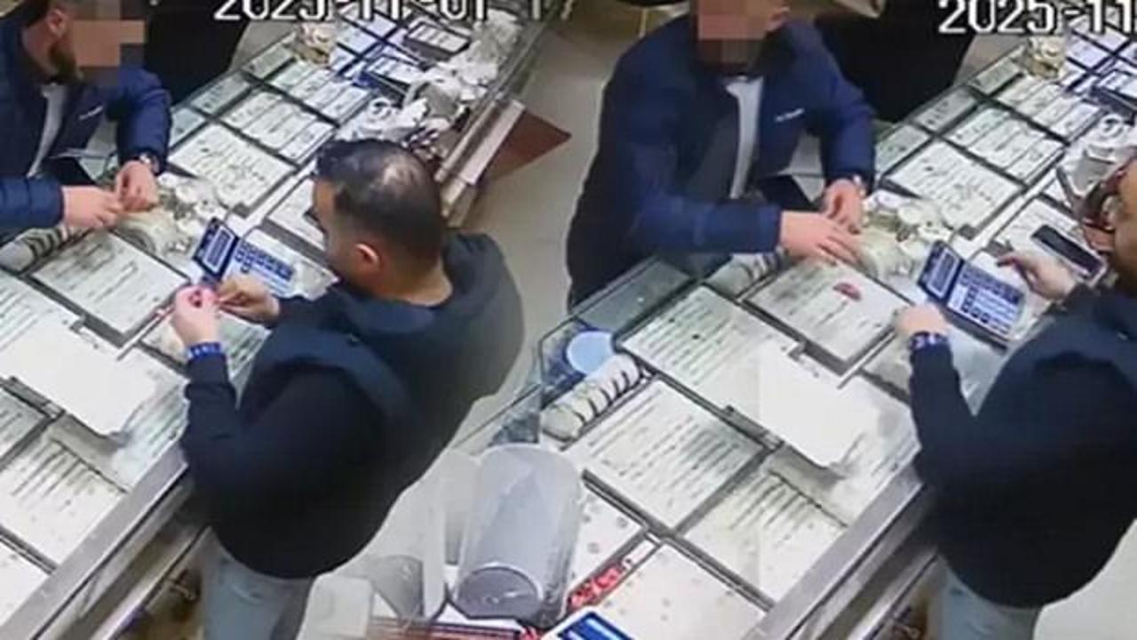 Kuyumculara 'sahte altın' satan 'aile' yakalandı!