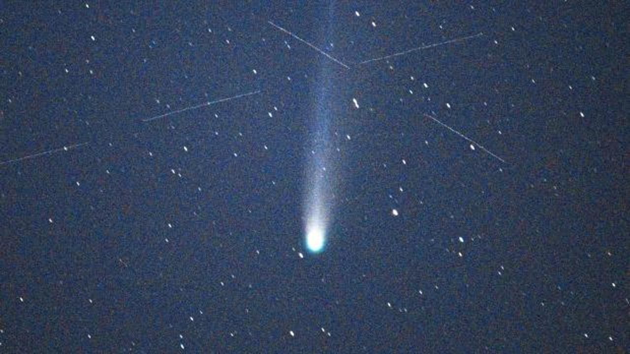 Lemmon kuyruklu yıldızı Bitlis semalarında parladı