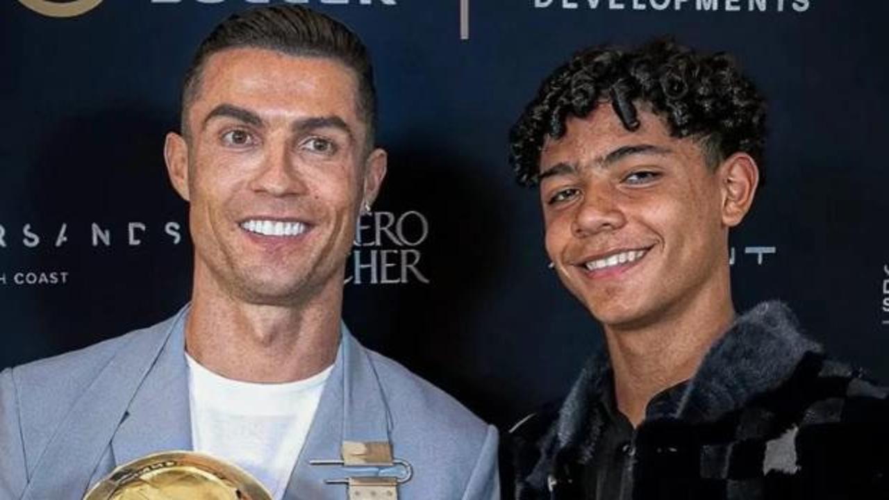 Ronaldo'nun oğlu Junior, ilk zaferini Türkiye'ye karşı kazandı!