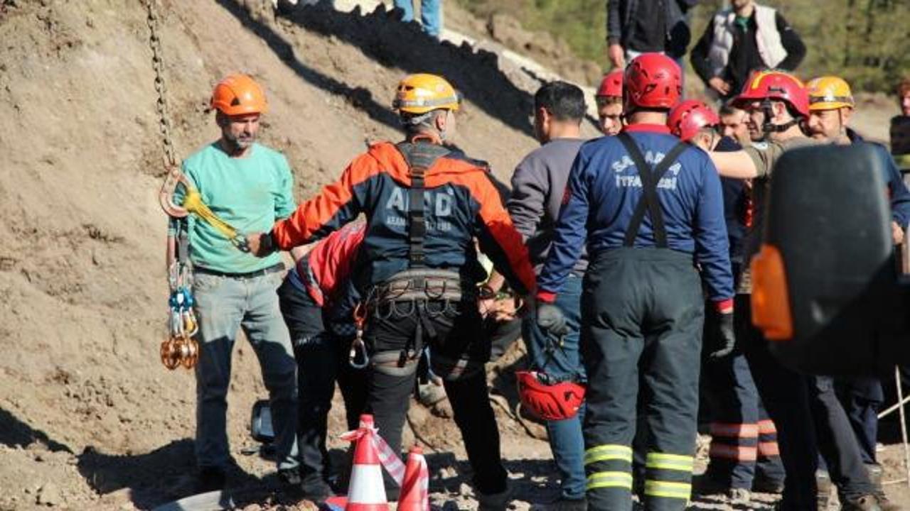 Sakarya'da facia: 30 metrelik kuyuya düşen işçi öldü