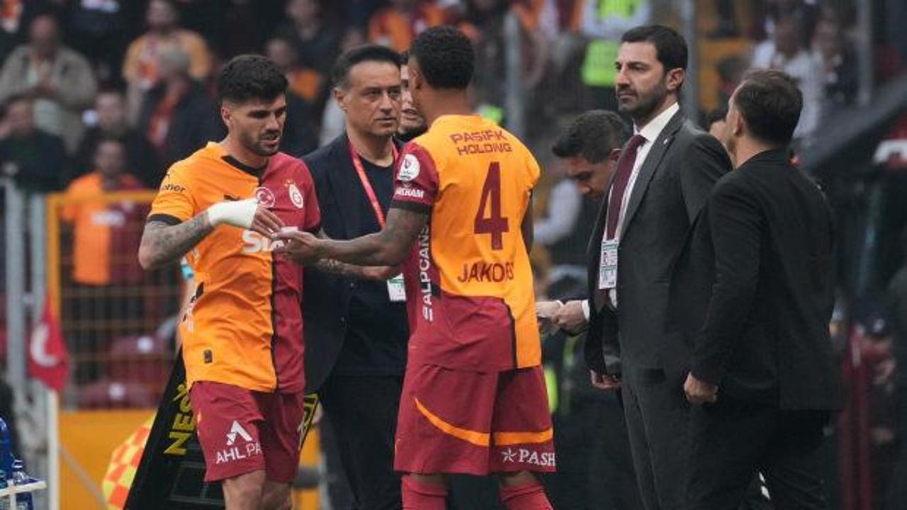 Trabzonspor ma&ccedil;ına saatler kala Galatasaray'a şok haber! Yıldız isim olmayabilir