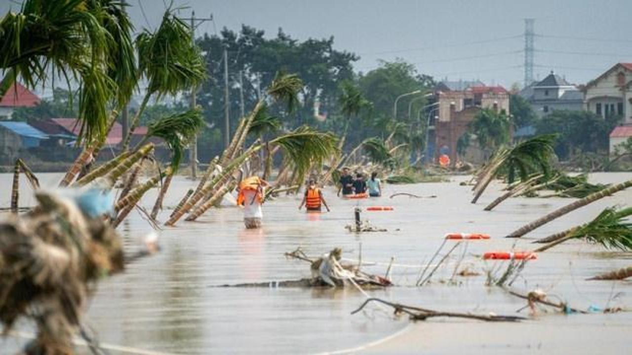 Vietnam'da sel felaketi