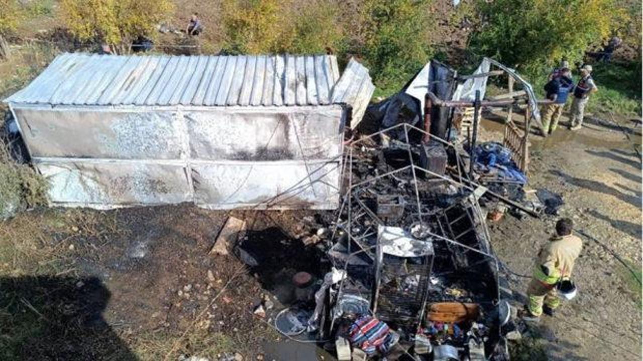 Yangın felaketi: Bebek öldü, annesi yaralı