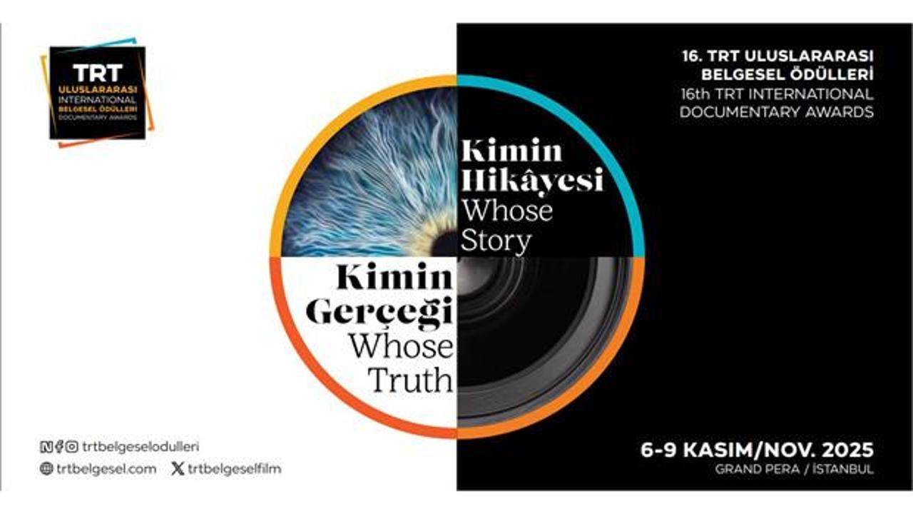 16. TRT Uluslararası Belgesel Ödülleri yarın başlıyor