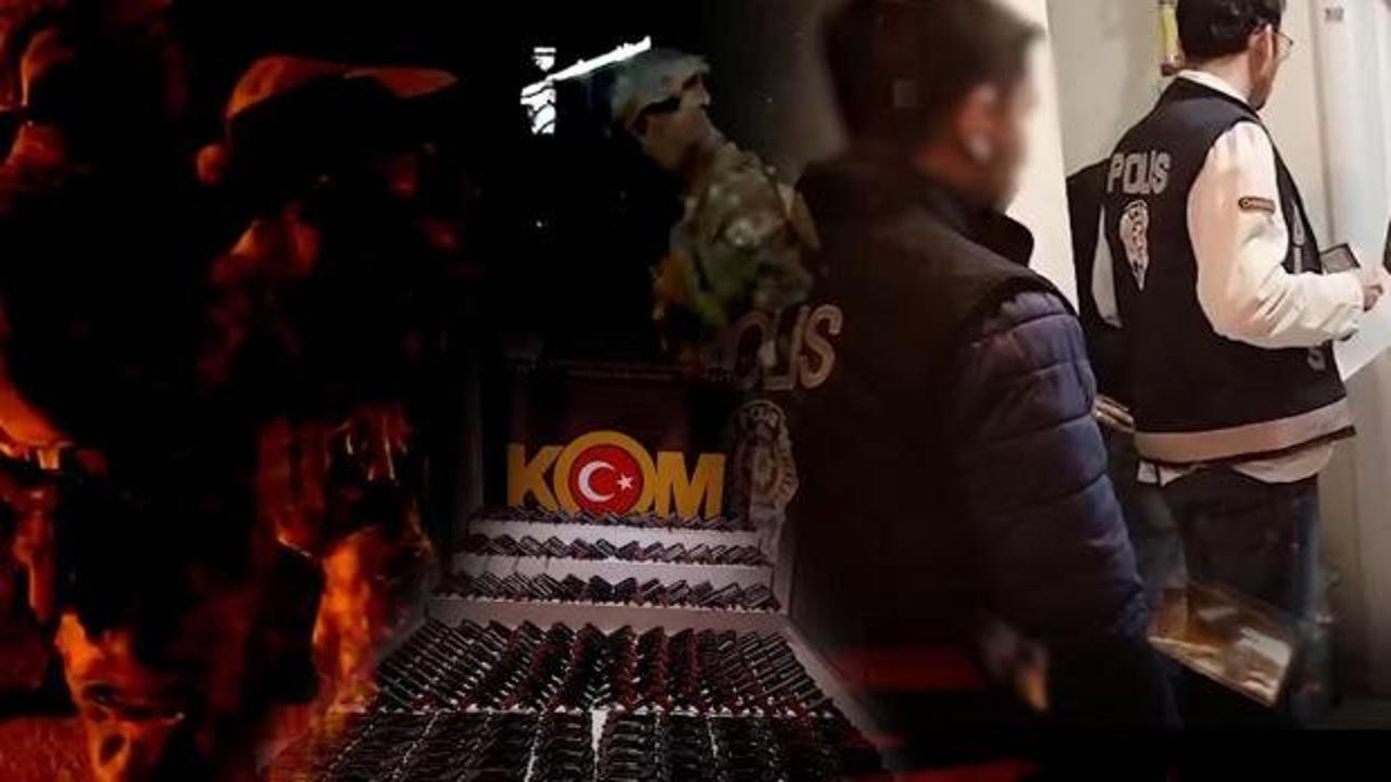 41 ilde d&uuml;ğmeye basıldı! Silah operasyonu! Ele ge&ccedil;irilen miktar devasa boyutta!