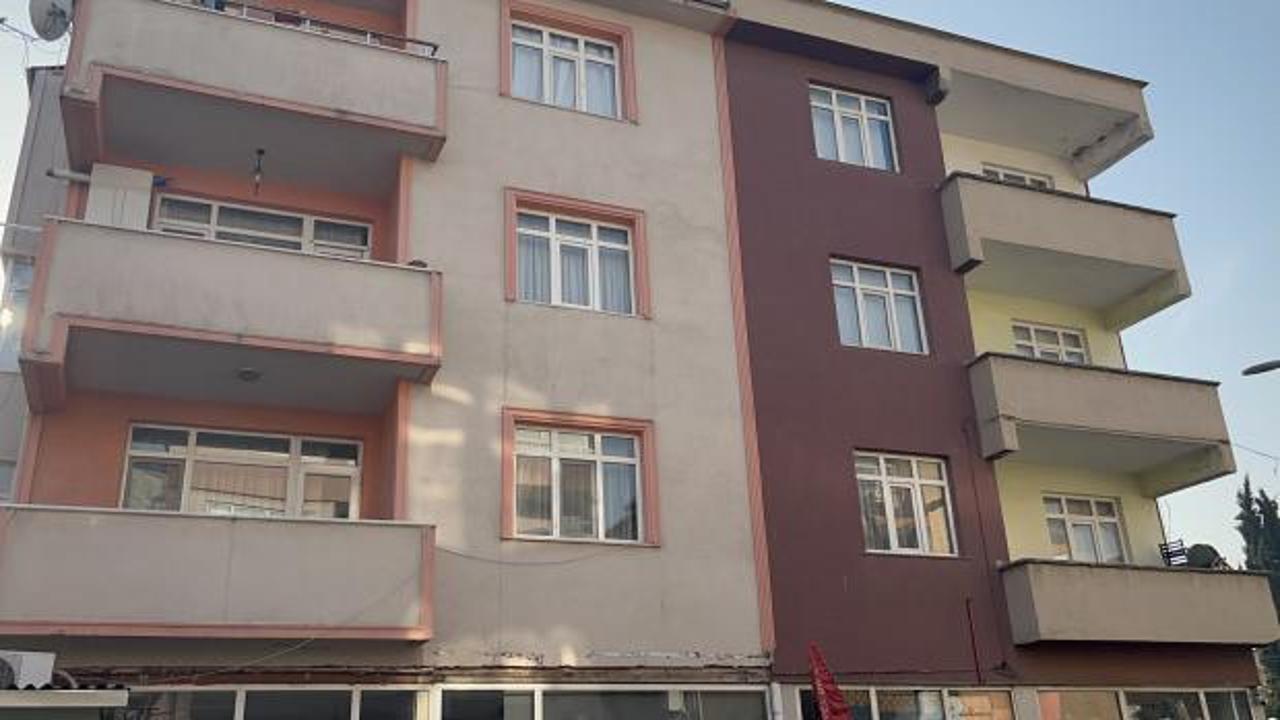 Kocaeli'de kolonlarında çatlak oluşan 3 bina boşaltıldı