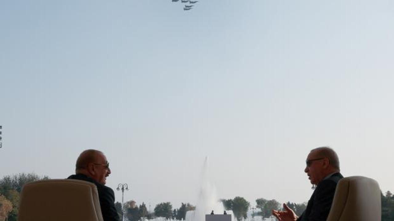 Aliyev: Erdoğan'ın siyasi ve manevi desteği, bizi daha da güçlendirdi