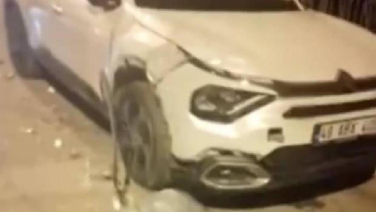 Alkollü sürücü 5 araca çarparak kaçtı