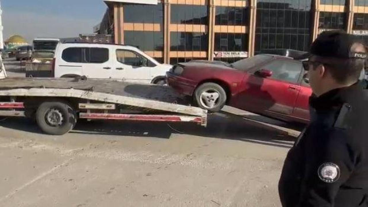 Ankara’da hurda araç temizliği: Çok sayıda araç trafikten men edildi!