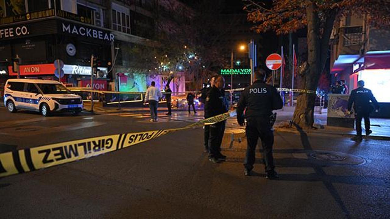 Başkentte silahlı kavgada 1 kişi yaralandı
