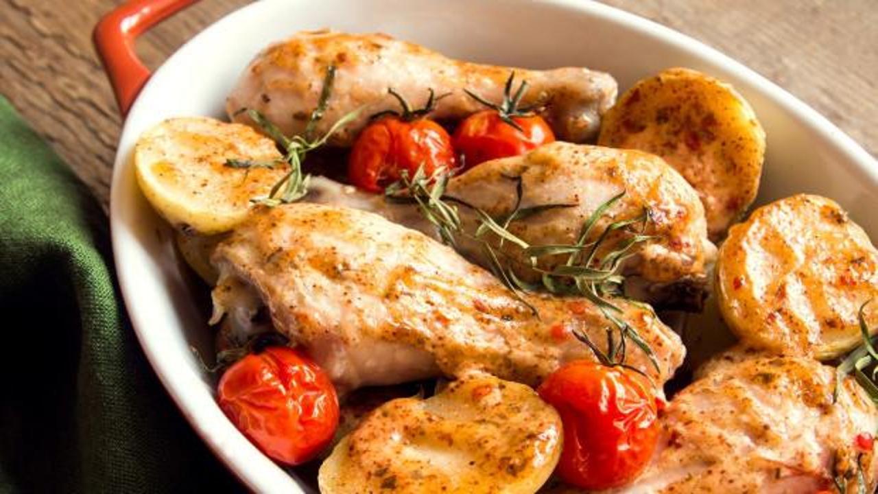 Fırında sebzeli tavuk tarifi: Pratik, doyurucu ve lezzetli!
