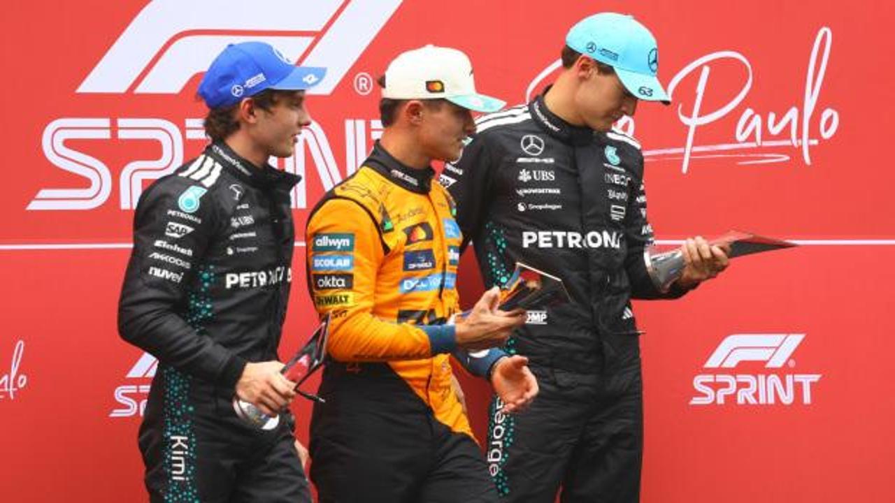 Formula 1 Brezilya Grand Prix'ini Lando Norris kazandı