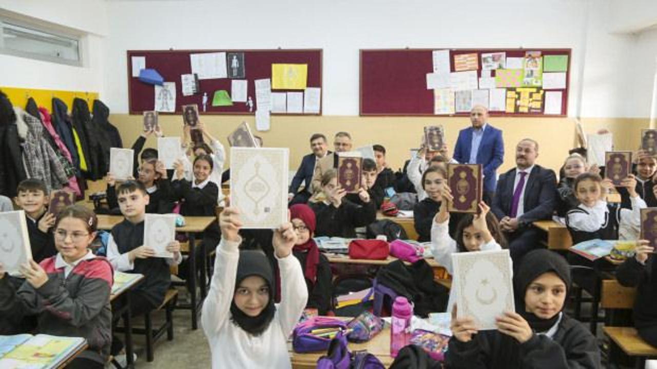 Türkiye Diyanet Vakfı, Kerim dersini tercih eden öğrencilere Kur’an-ı Kerim ulaştıracak