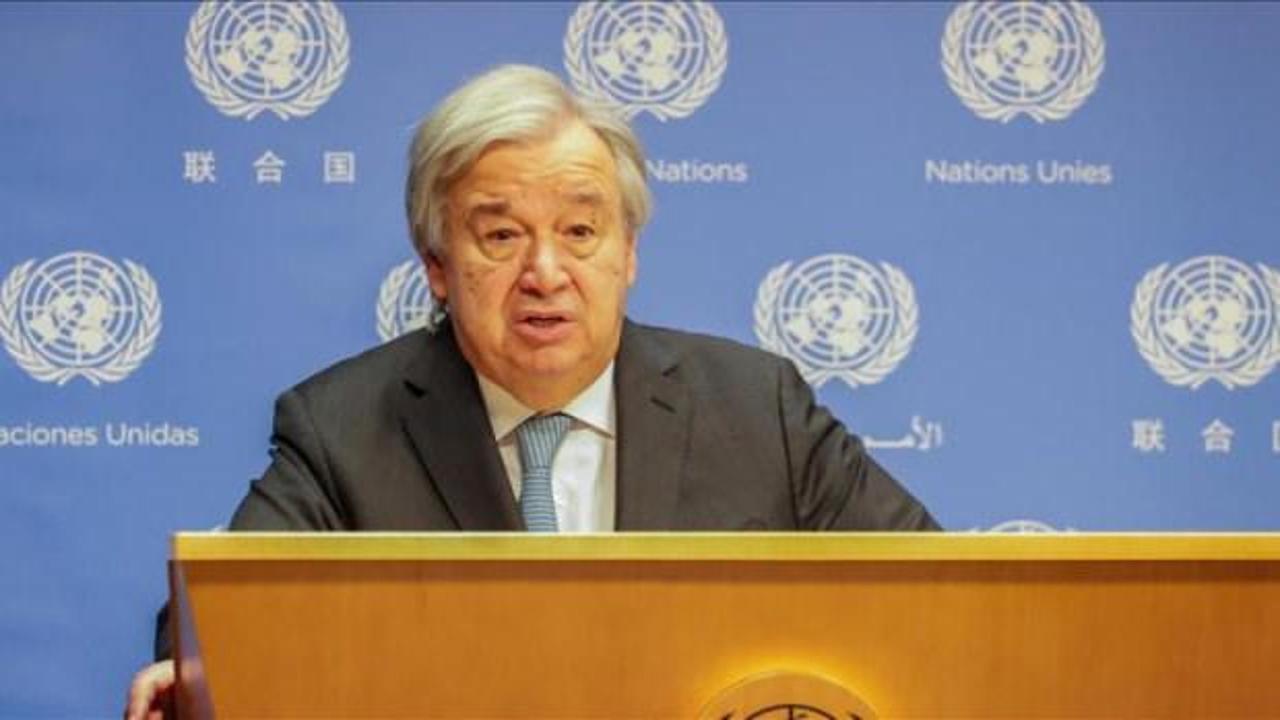 Guterres'ten kritik Sudan yorumu...  "Savaş kontrolden &ccedil;ıktı"