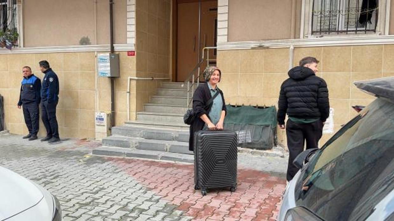 İstanbul'da iki bina arasındaki istinat duvarı çöktü