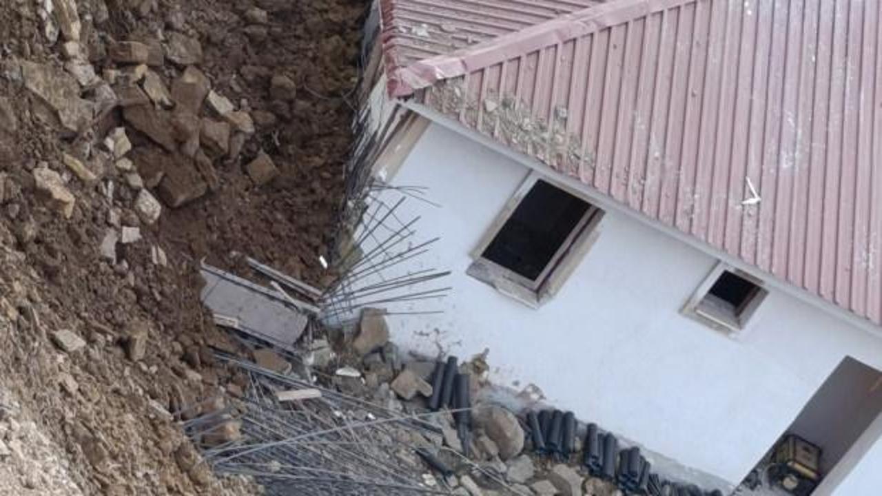 Kahramanmaraş'ta toprak kayması: 6 ev zarar gördü