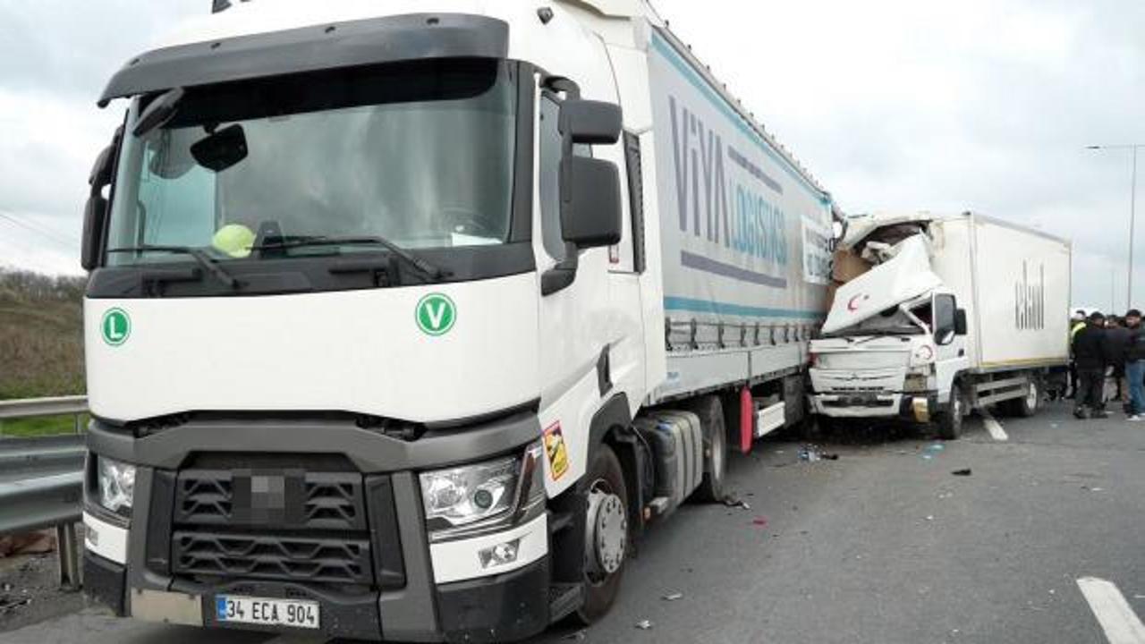 Kuzey Marmara Otoyolu'nda feci kaza: 1 &ouml;l&uuml;, 1 yaralı!