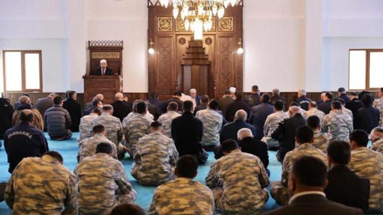 Merzifon ilçesinde Mehmetçik Camii ibadete açıldı