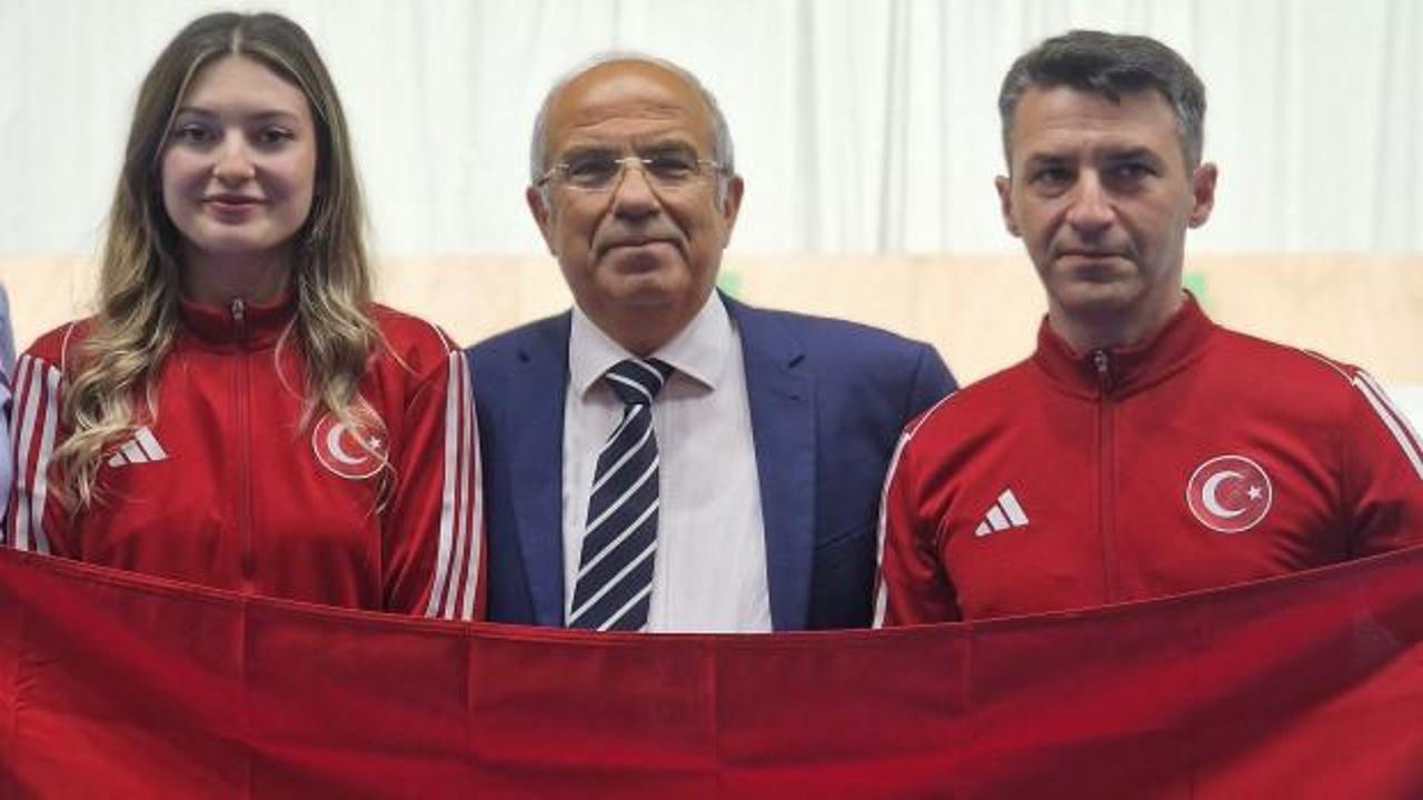 Milli atıcılar Damla Köse ile Mert Nalbant, Kahire'de dünya 3'üncüsü oldu