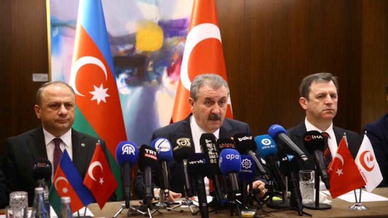 Mustafa Destici: Ermenistan, Türkiye ve Azerbaycan'la anlaşmak zorunda