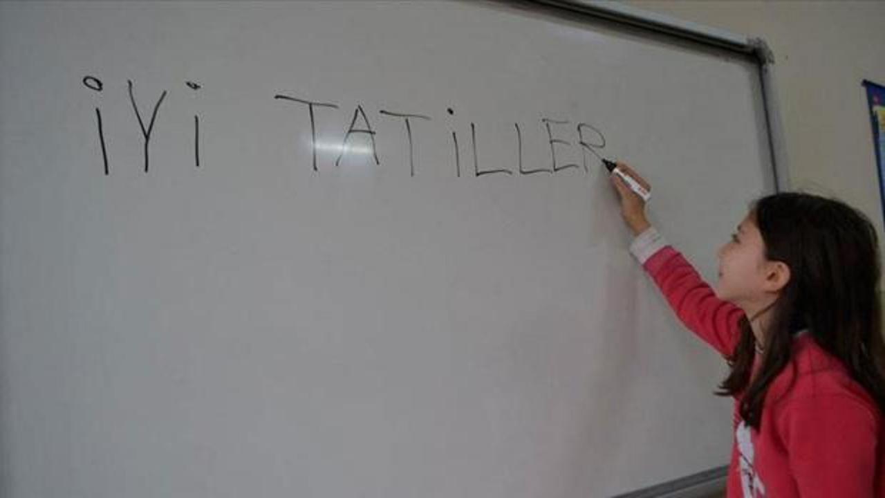 Okullarda ara tatil bug&uuml;n başlıyor