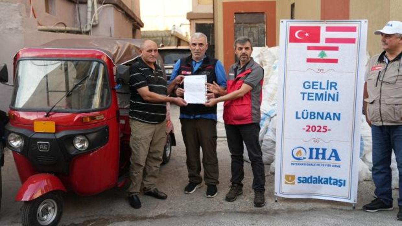 Sadakataşı ve Avusturya İHA kurumları Lübnan’a yardım ulaştırdı
