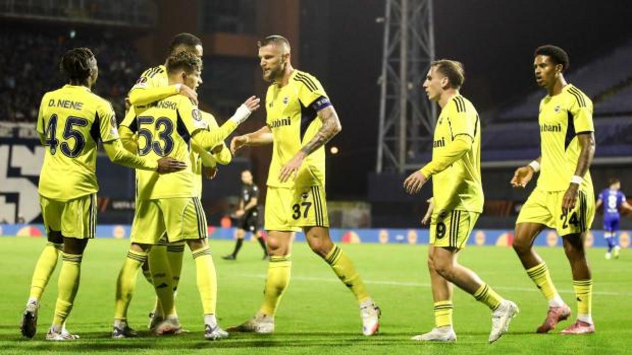 Fenerbah&ccedil;e'nin Viktoria Plzen ma&ccedil;ı kamp kadrosu a&ccedil;ıklandı