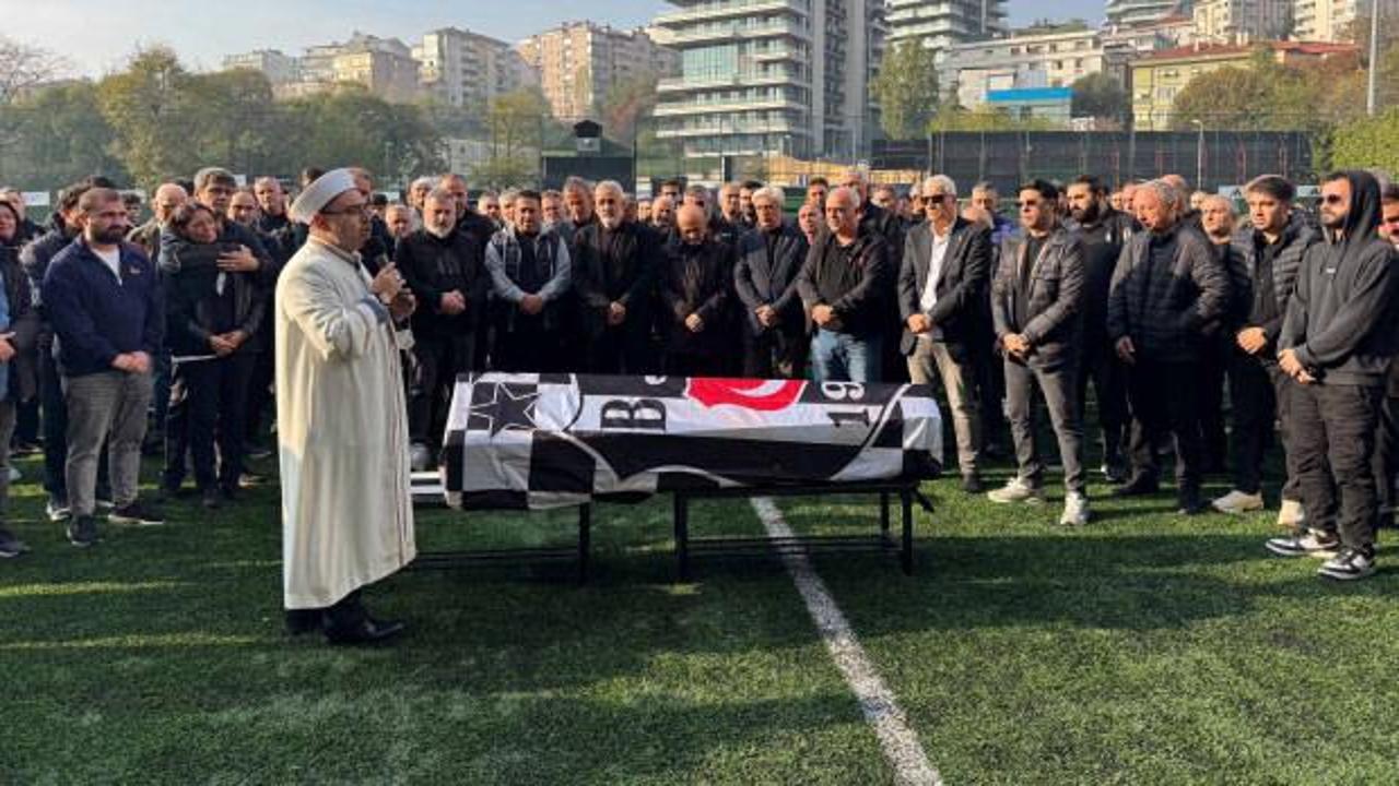 Vefat eden Beşiktaş'ın altyapı teknik sorumlusu Hikmet Çapanoğlu için tören düzenlendi