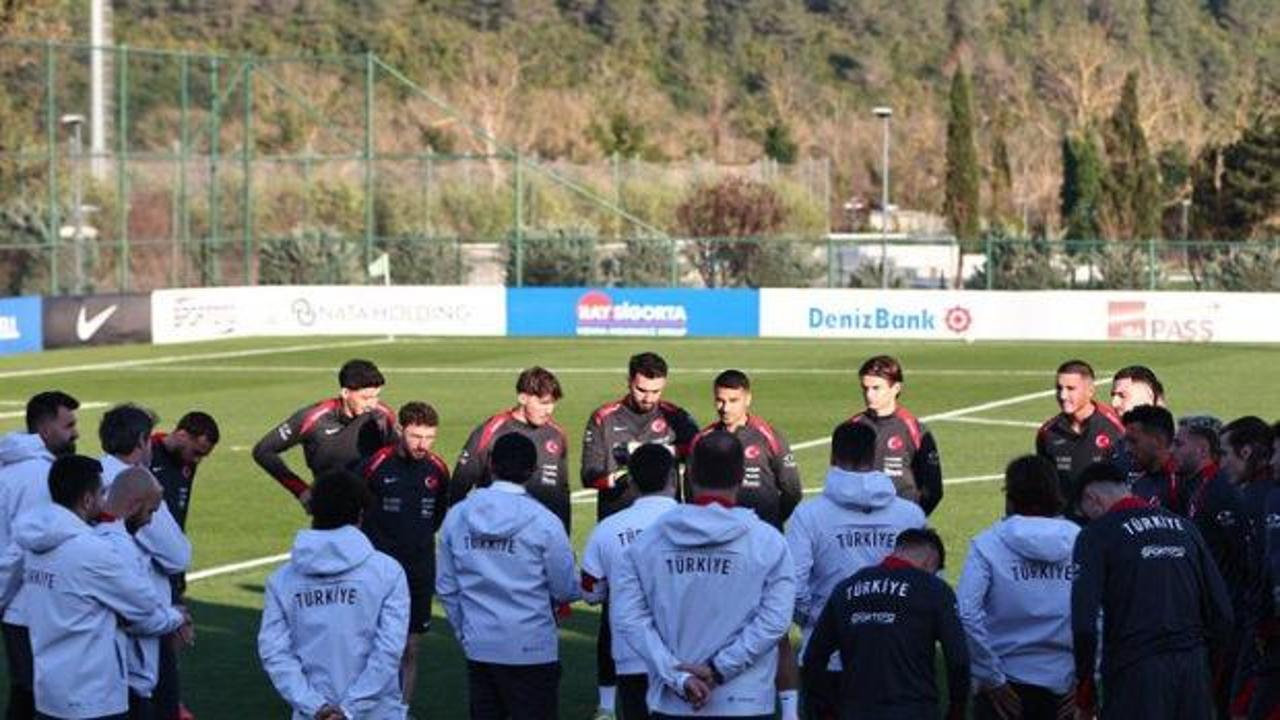 A Milli Takım'da 3 eksik! Antrenmana katılmadılar