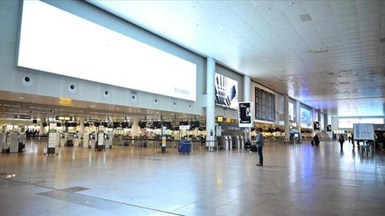 Brüksel'de uçuşlar durduruldu! Dron alarmı yarım saat aksattı! 