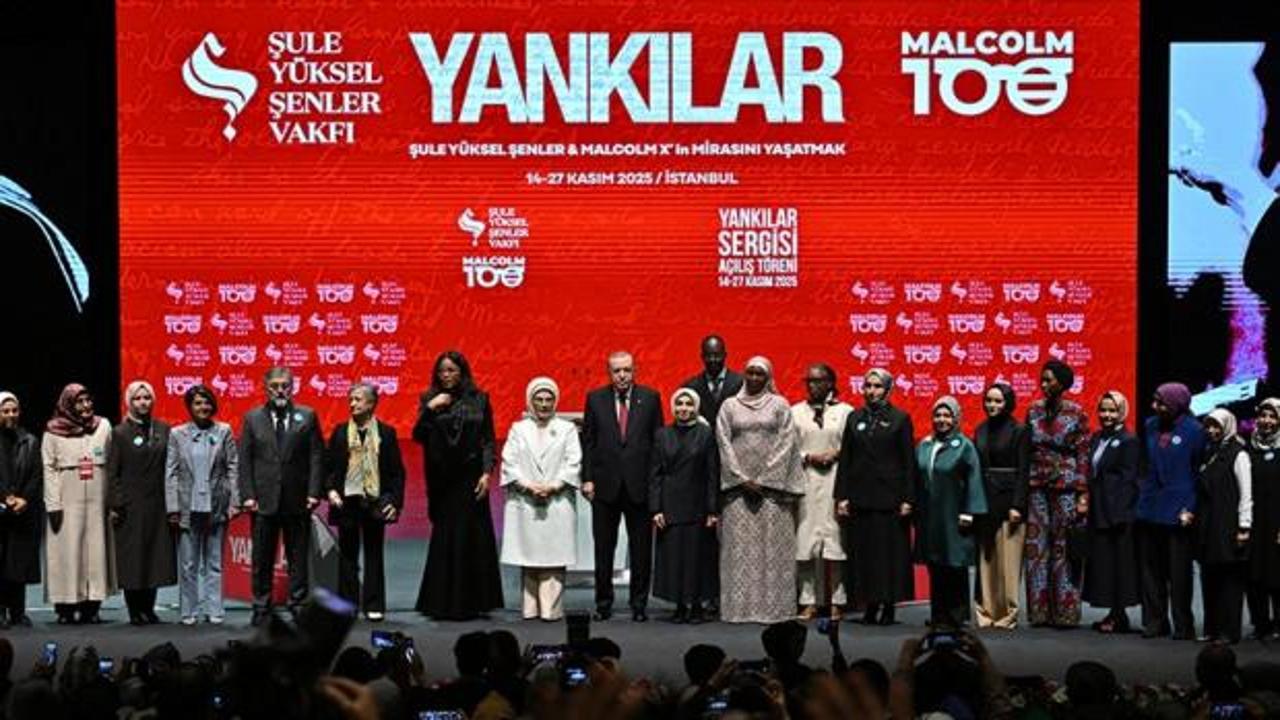 Emine Erdoğan'dan "Yankılar" sergisinin a&ccedil;ılış programına ilişkin paylaşım
