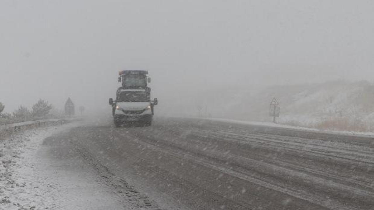 Malatya-Sivas kara yolu ulaşıma kontroll&uuml; a&ccedil;ıldı