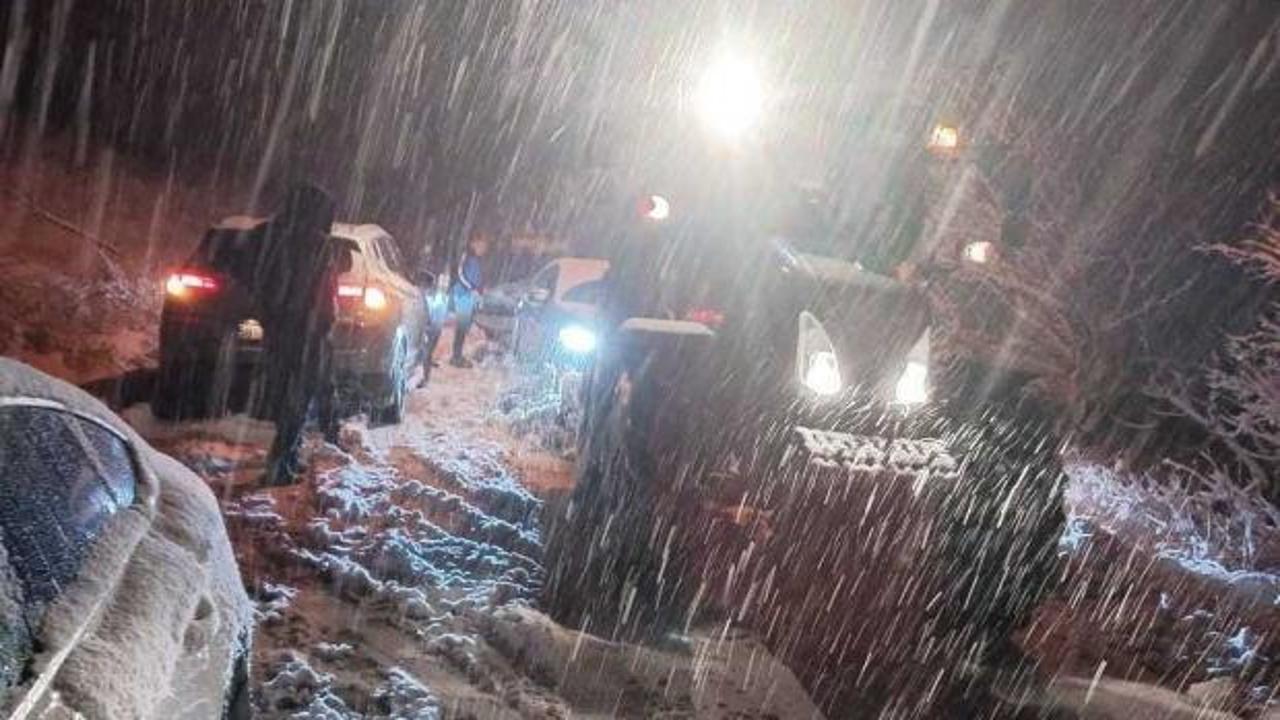 Malatya’da kar ve tipi ulaşımı olumsuz etkiledi