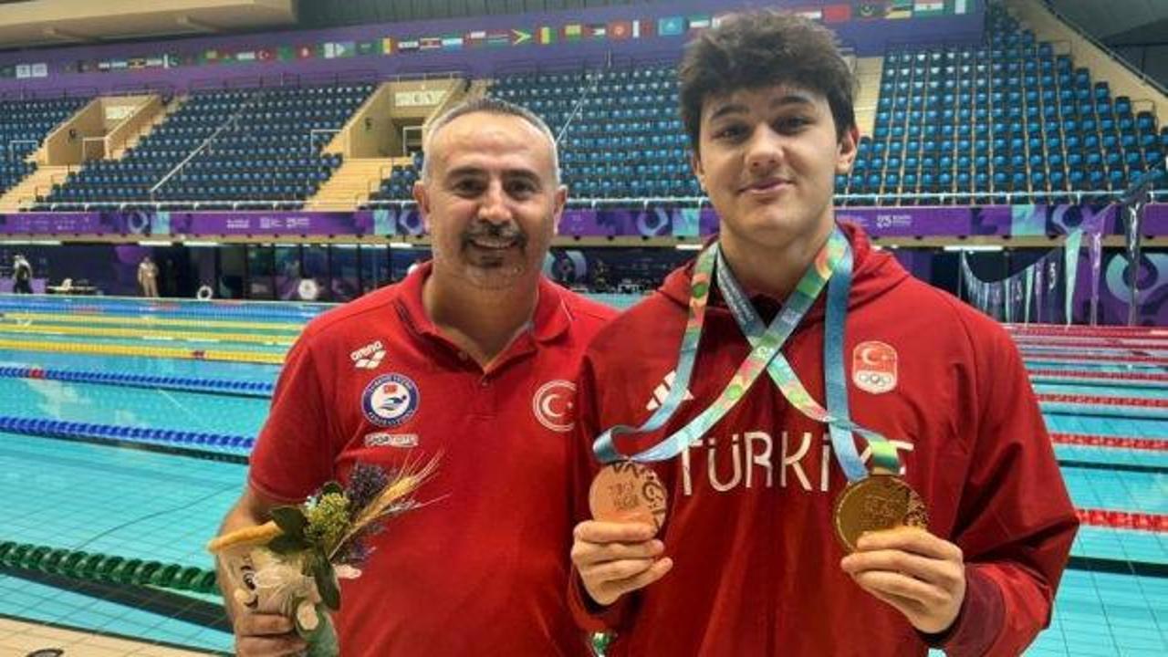 Milli sporcudan İslami Dayanışma Oyunları'nda tarihe ge&ccedil;en başarı: 6 yarış 4 altın...