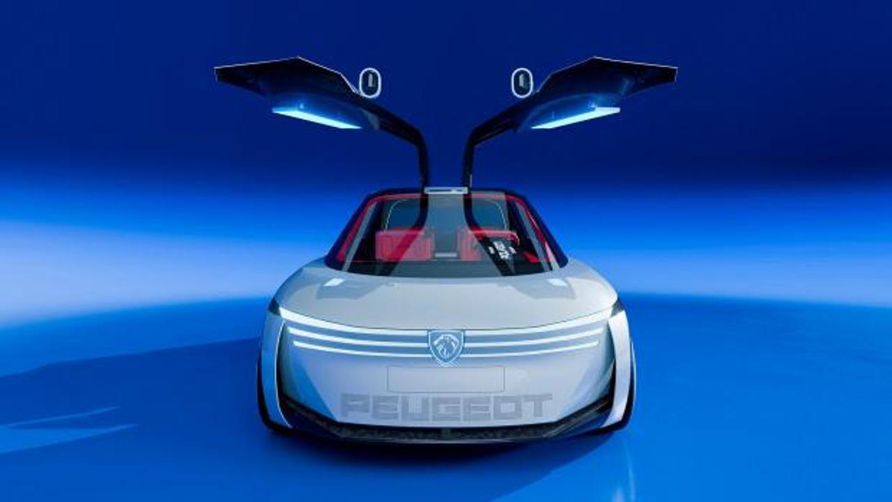 Peugeot, konsept otomobili Poygon Concept'i tanıttı! 