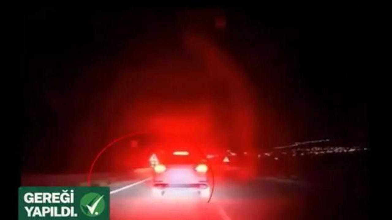 Bakan Yerlikaya paylaştı: Asfalt zorbası yakalandı