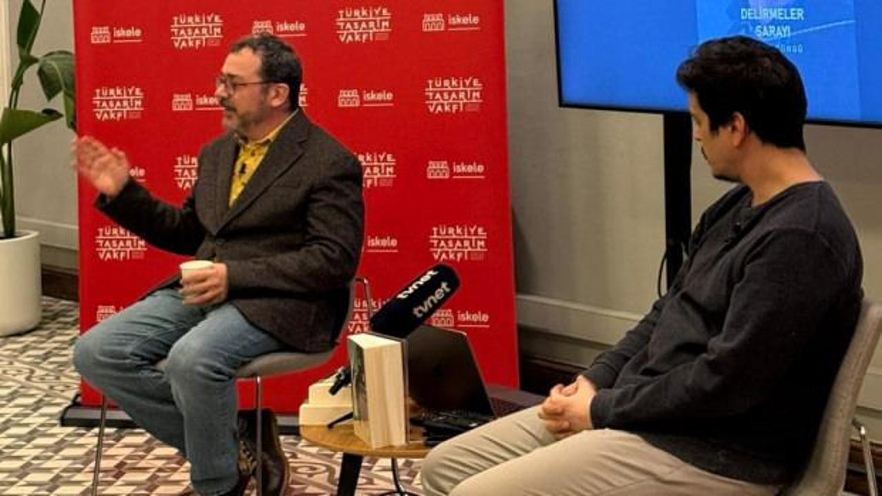 Yazar G&uuml;ray S&uuml;ng&uuml;, T&uuml;rkiye Tasarım Vakfı'nda okurlarıyla bir araya geldi 