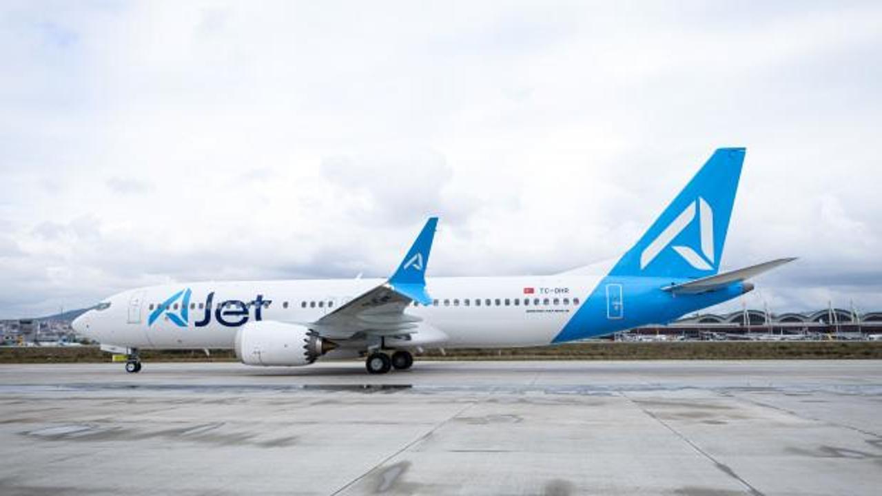 AJet&rsquo;in 2 yeni "Boeing 737-8 MAX" u&ccedil;ağı İstanbul&rsquo;a geldi