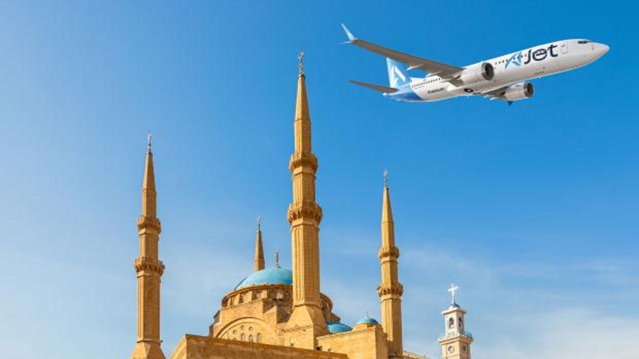 AJet’in İstanbul-Beyrut seferleri 2 Aralık’ta başlıyor