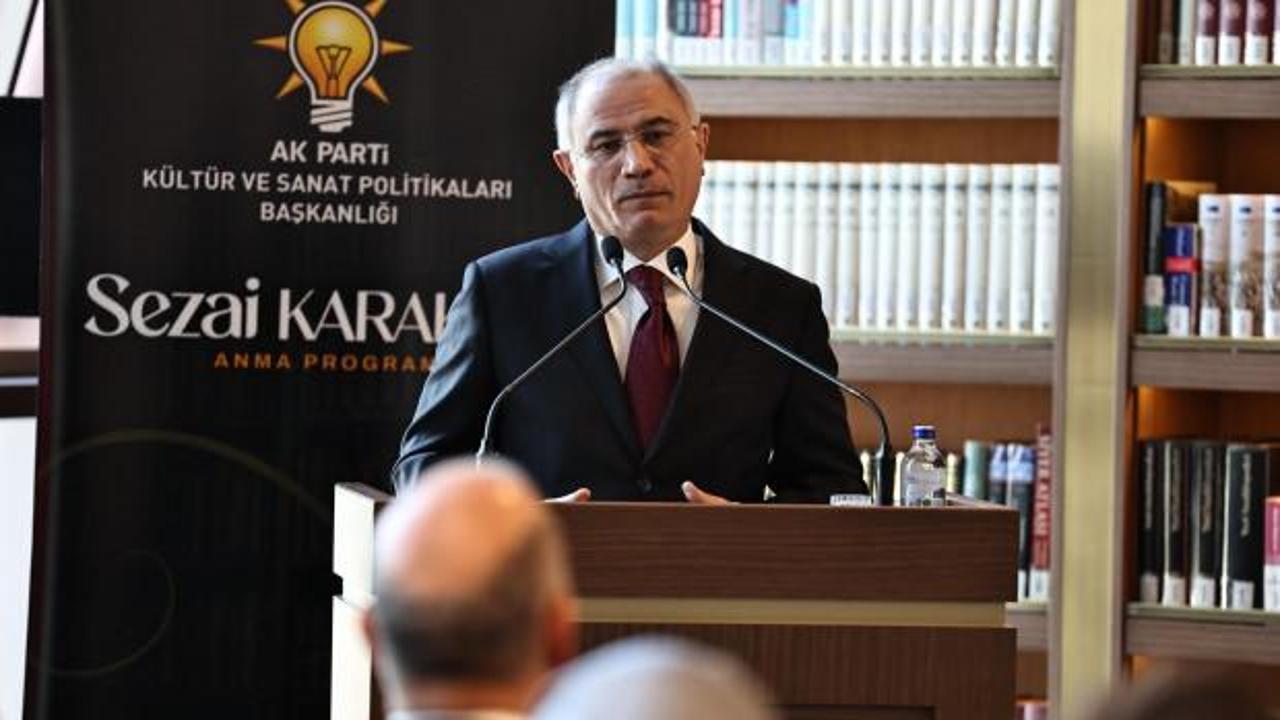 AK Parti'de Sezai Karakoç'u anma programı düzenlendi