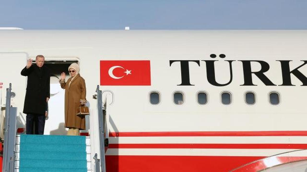 Cumhurbaşkanı Erdoğan Güney Afrika'dan ayrıldı