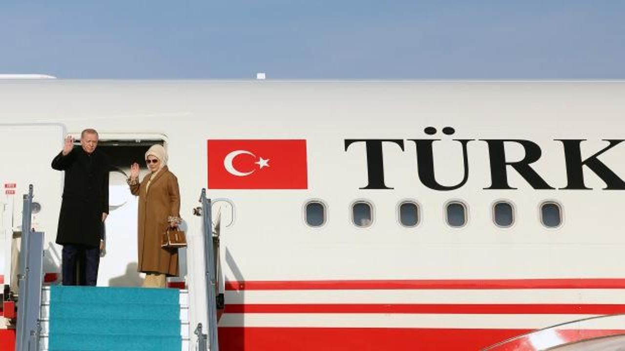 Cumhurbaşkanı Erdoğan, G&uuml;ney Afrika'ya gitti