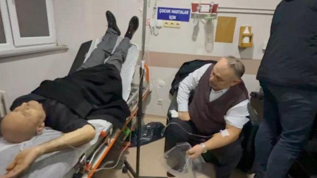 D&uuml;ğ&uuml;n yemeği zehir oldu! 100 kişi hastaneye kaldırıldı