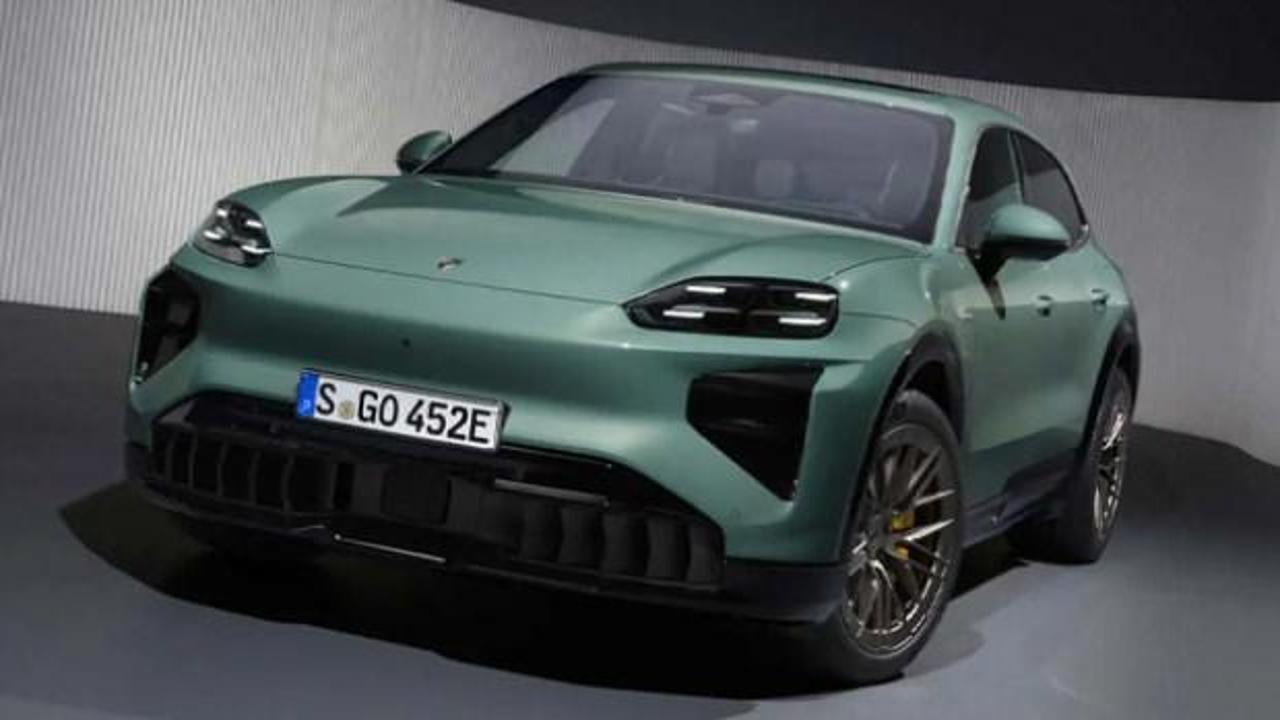 Elektrikli Porsche Cayenne! Kablosuz sarj edilebiliyor